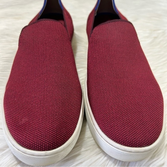 Rothy's Slip On Red Garnet Retired Sneaker 12‎ - Picture 7 of 10